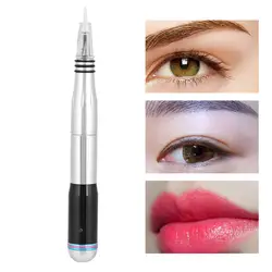 Xiameng Tattoo Embroidery Charging Machine Device Semi-permanent MicroBlading Tattoo Pen for Eyebrow Eyeliner Lips 110-240V US