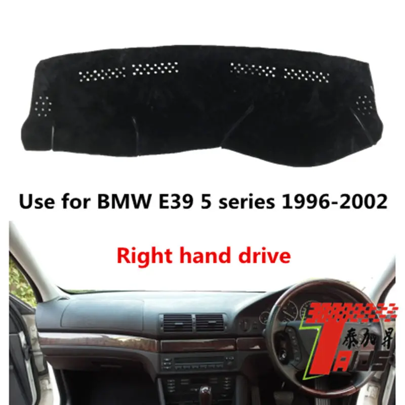 

Коврик Taijs для правой приборной панели автомобиля, коврик для приборной панели для BMW 5 серии E39 1996 1997 1998 1999 2000 2001, коврик для старой модели