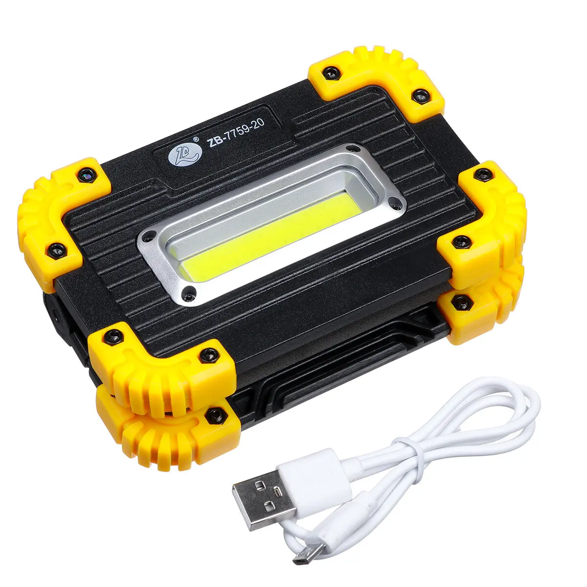 350W USB ricaricabile/tipo di batteria LED Work Light 3 modalità impermeabile lampada di inondazione di emergenza proiettore campeggio all'aperto portatile