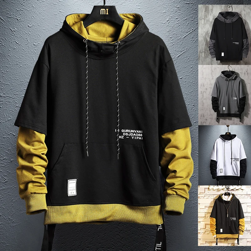 As Roma Covisoty Uomo Fleece Techwear Hip Hop Felpe, Felpe Con