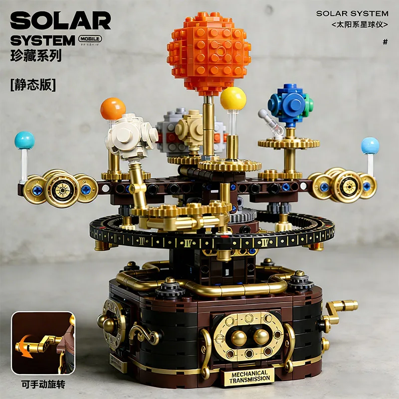 Space Architecture Building Blocks Rotatable Solar System Orbit ...