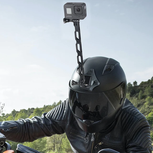 Casque Moto Rotary Extension Arm Helmet Mount Set For DJI ACTION