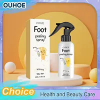 Foot Exfoliating Spray Repair Brightening Anti-Drying Crack Peeling Dead Skin Calluses Odor Removal Whitening Feet Care Liquid