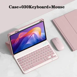 Bluetooth Keyboard Case with Pencil Holder for Korean (Pink 2)