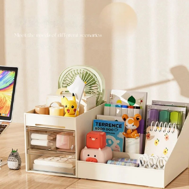 Transparent Desktop Makeup Storage Box Drawer Organizer Multi Layer Cosmetic Holder for Beauty Supplies Skincare Items 3