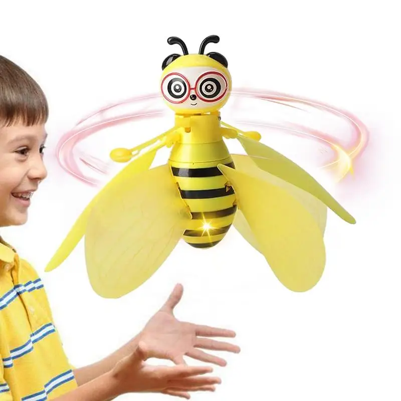 Hand Control Flying Toys Flying Bee Hand Induction Toy Aircraft Intelligent Sensor Charging