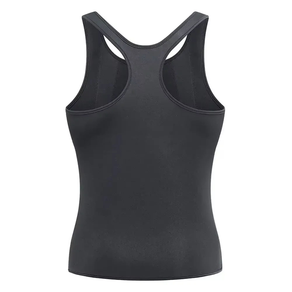 Men Body Shaper Waist Trainer Vest Slimming Sauna Sweat Suits Tummy Control Tank Tops Abs Workout Shapewear Fat Burn Undershirt body shaper,waist trainer,slimming vest,compression sports vest,compression sports top,sweat sauna suit,muscle shaper