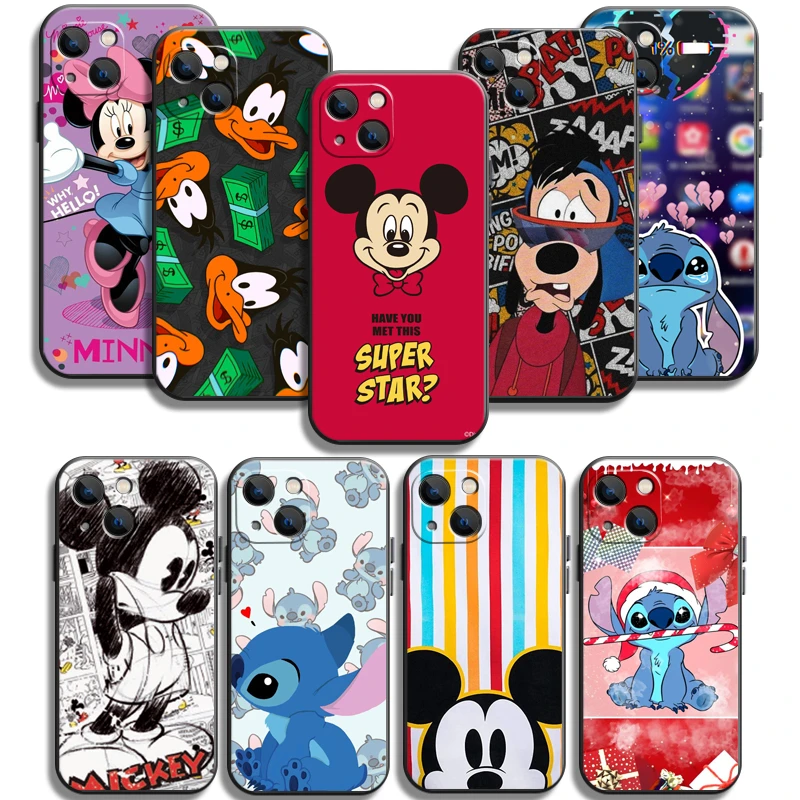 Disney Stitch MIQI Phone Cases For iPhone 11 12 Pro MAX 6S 7 8 Plus XS MAX 12 13 Mini X XR SE 2020 Funda Carcasa Coque best iphone 13 pro max case
