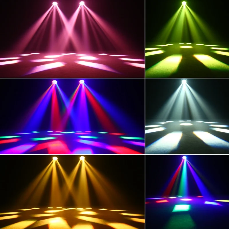Mini 7x40W Full Colors RGBW 4in1 Bee Eye LED Moving Head Light DMX Stage Wash/Be