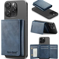Trifold Leather Flip Wallet with Credit Card Slots and Money Pouch - Fashion Edition (Blue)