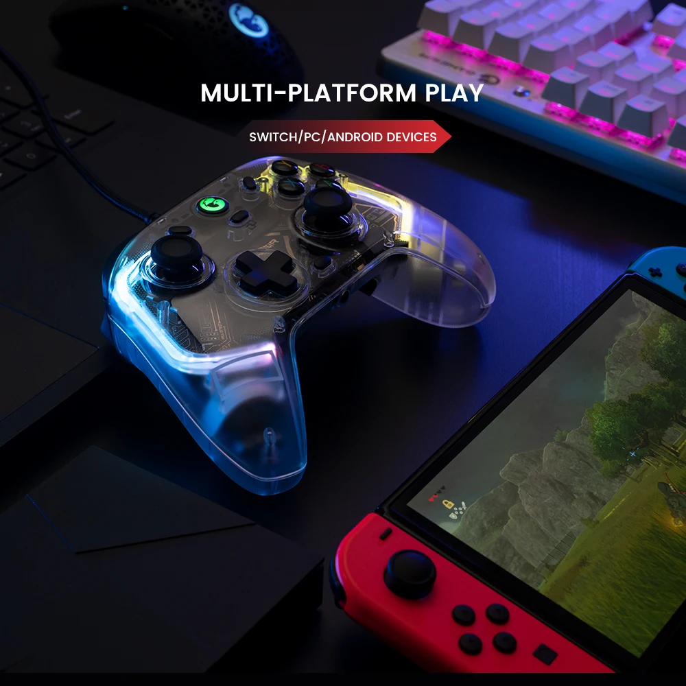 GameSir Kaleid   е  Ʈѷ, Ȧ ȿ 帮Ʈ , ٵ ġ PC  ȵ̵ TV ڽ, T4