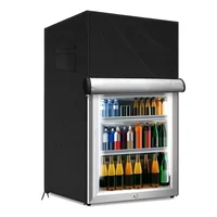 Housse de protection verticale pour réfrigérateur extérieur, anti-poussière, étanche, pour Mini congélateurs verticaux 6