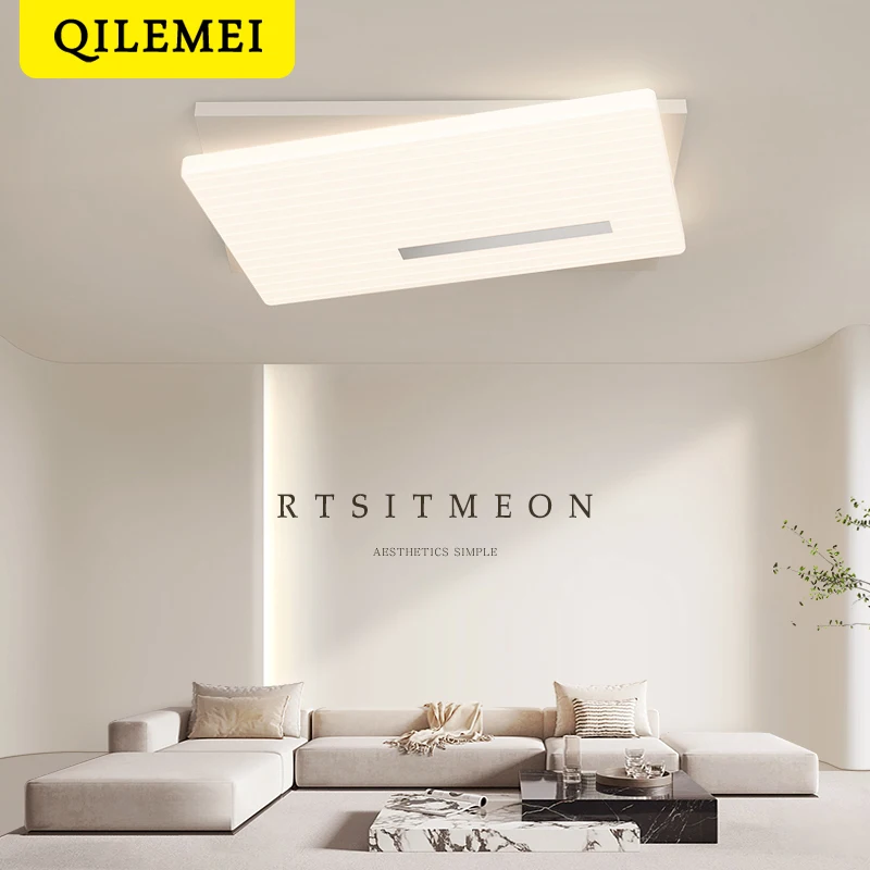 

Led Ceiling Lamp For Bedroom Decorate Living Room Loft Apartment Dining Modern Ceiling Chandelier Square Round Indoor Lighting