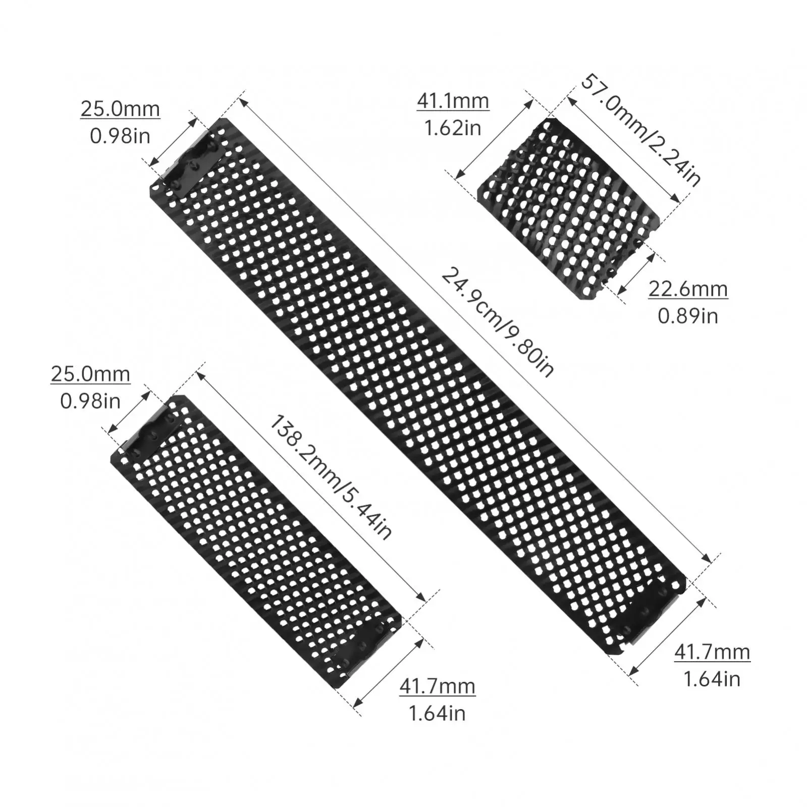 Flat Shaver Blades 65mm /140mm /250mm Flat Standard Cut Replacement Blade Steel Shaver Cheese Grater Rasp for Hand Plane Scrape