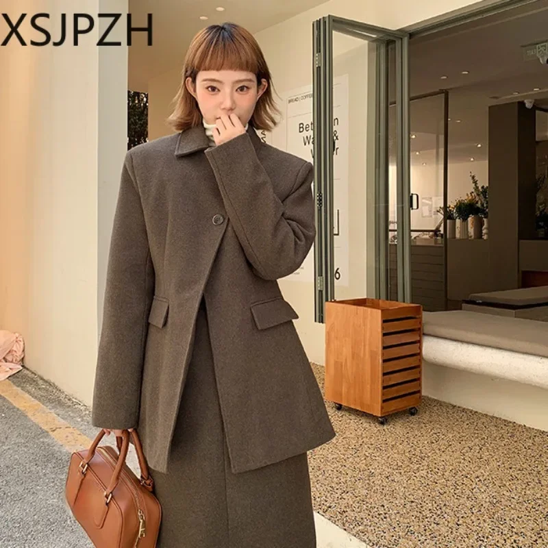 2024 New Chinese Padded Suit Commuter Style Coat Women Winter Retro Niche Design Sense Fashion Office Lady Suit Jacket Versatile