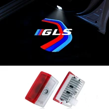 

Auto Accessories 2PCS Led Car Door Welcome Light for Mercedes BenzGLS (W166) 2016-2021 Ghost Shadow Light Projector Logo Lamp