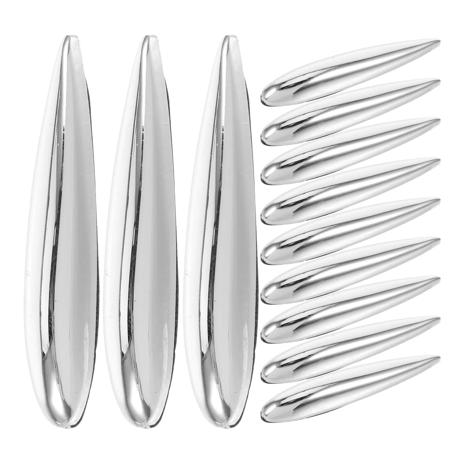 12Pcs ABS 자동차 도어 엣지 가드 충돌 방지 범퍼 보호 스트립 SUV 픽업용 자체 접착식 범용 스크래치 방지 트림