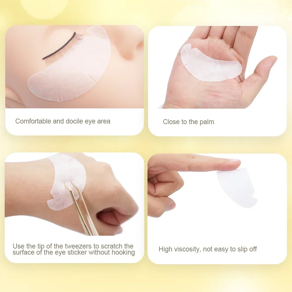 20/50PCS Hydrogel Gel Eye Patches for Eyelash Extension V shaped Eyepads Eyelash patch Lash Extension Mask Eyepad Make eyelash patches,eyelash patch,eyelash pads,eyelash extension supplies,eye patches