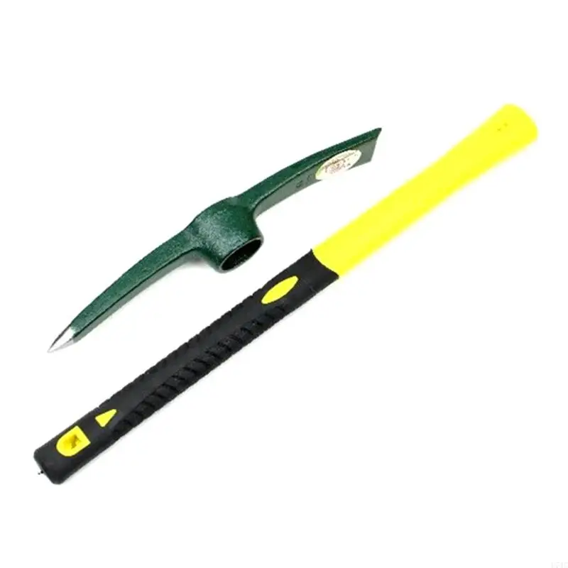 L74C Weeding Mattock Hoe Garden Pick Hand Tools for Gardening Prospecting Camping Preparing Flower Bed Labor-saving