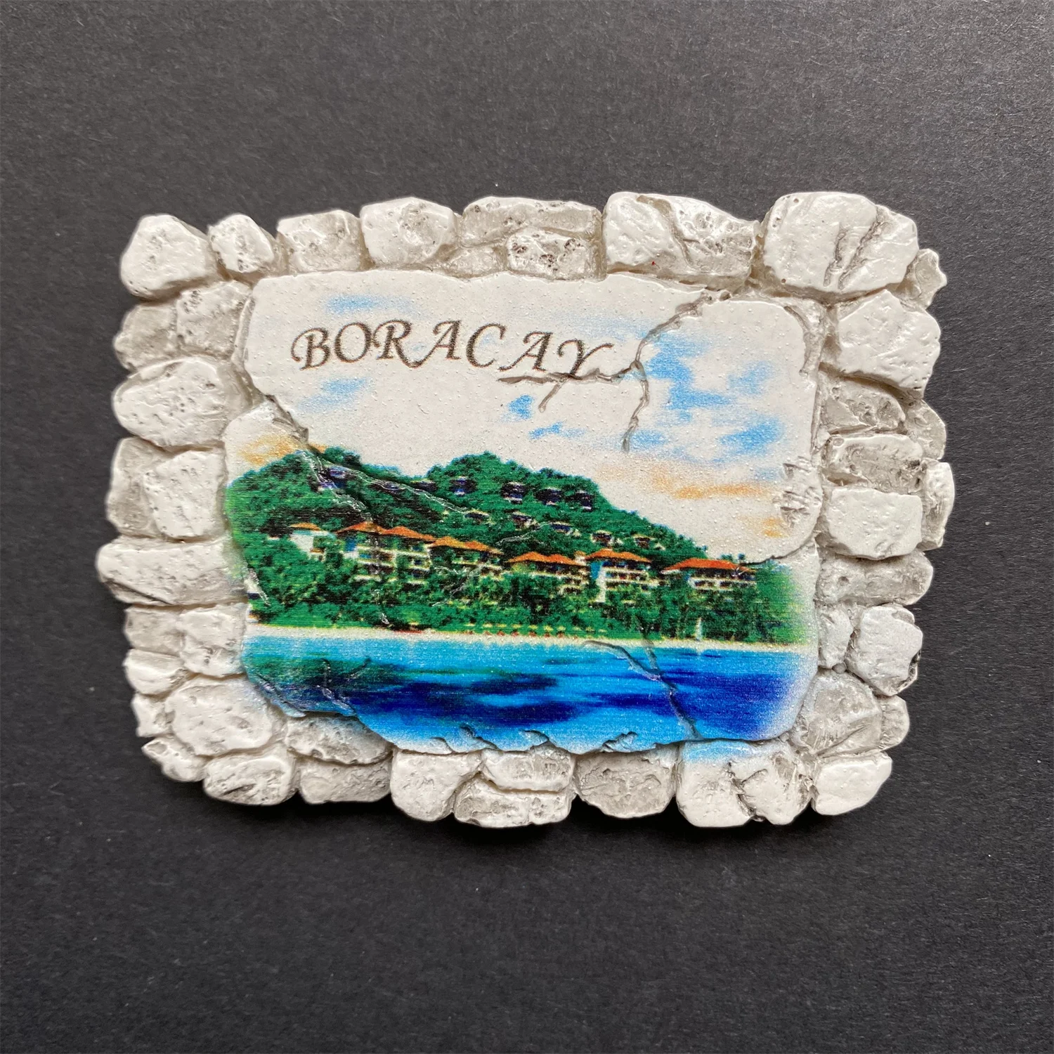 3D 송진 냉장고 자석, 여행 기념품, 필리핀, 보라카이, 허니문 