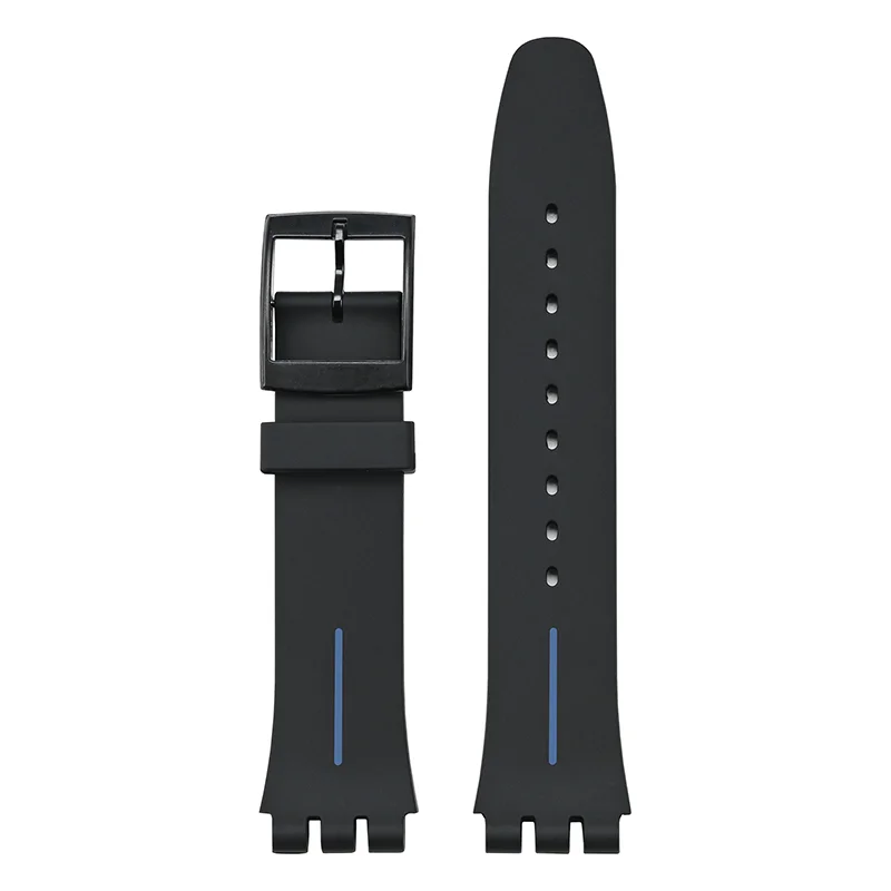 Waterproof Soft Silicone Sports Watch Strap - Unisex Rubber Wristband