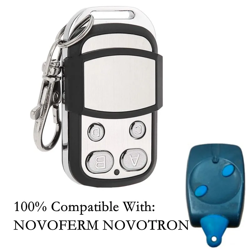 NOVOFERM NOVOTRON 502 512 522 524 Garage Door Remote Control NOVOFERM MHS43-2 NOVOTRON 302 304 MTR43-2 MCHS43-2 MNHS433 2