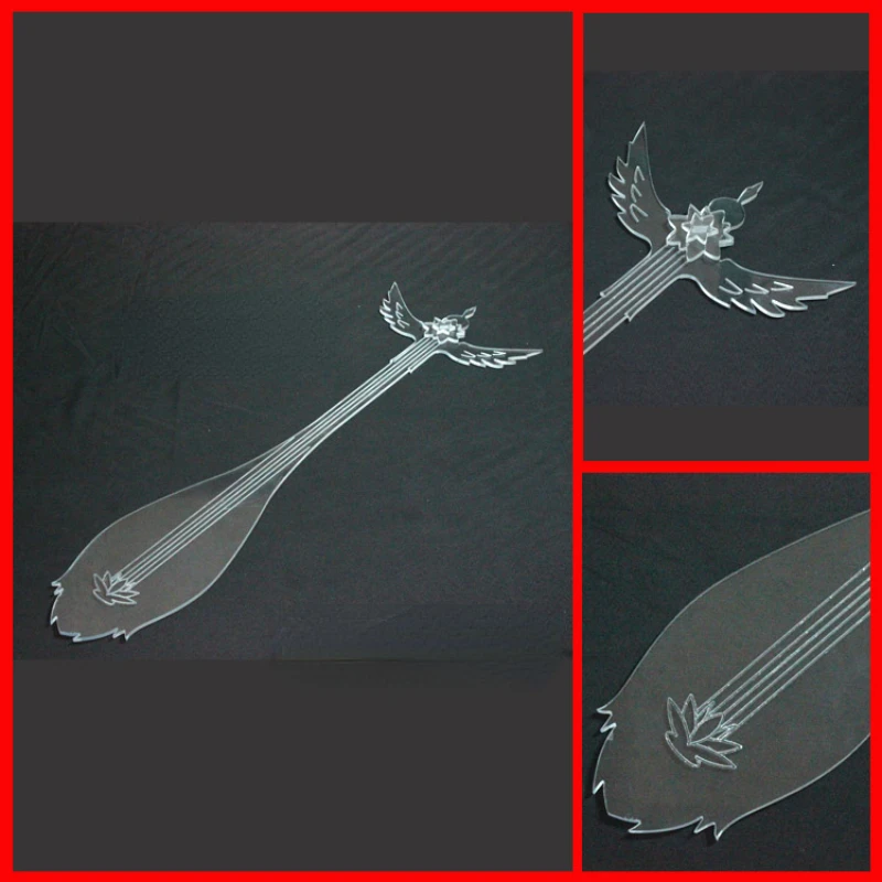 

Kimnara Pipa Onmyoji Cosplay Weapon Halloween Christmas Party Props for Comic Show