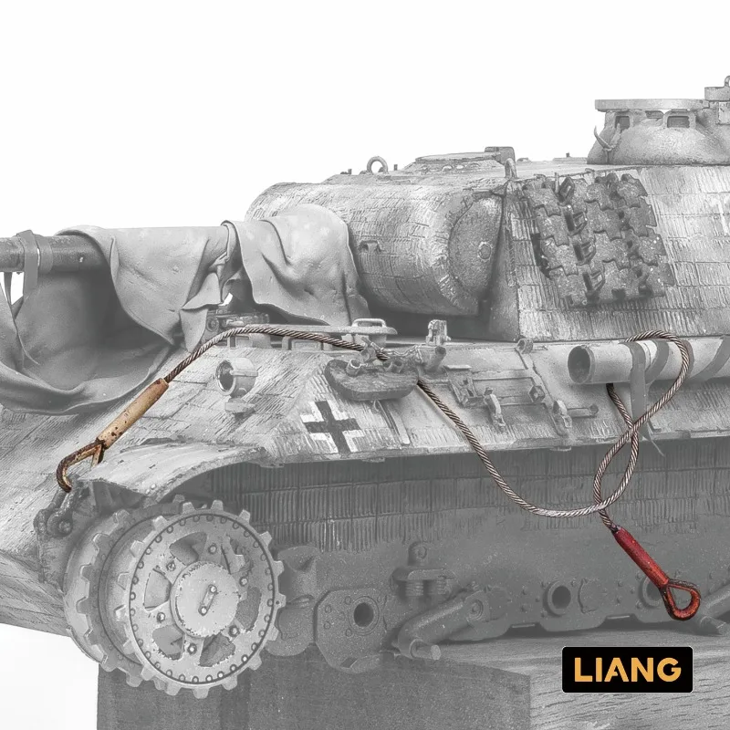 LIANG-0450 0.4mm-1.2mmx1m 소프트 토우 케이블 성형 가능한 디테일 조립 모델용 수정 부품 DIY 액세서리