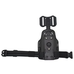 Tactical Universal Drop Leg Holster Panel, Black - Hunting Accessory (Black color)