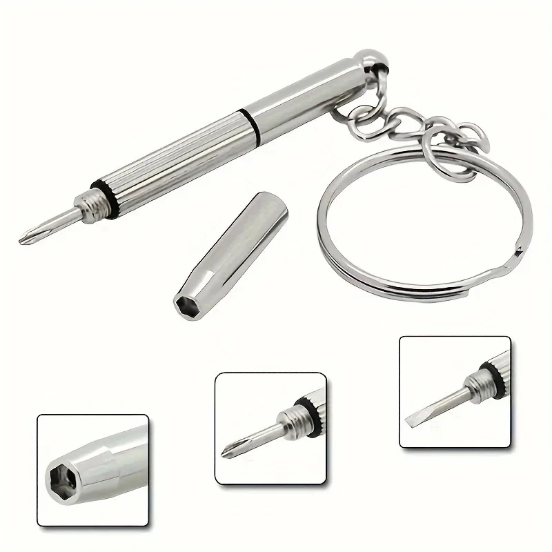 Screwdriver Kit 1/3/10pcs Mini Hand Glasses Screwdrivers 3-in-1 Spectacle Repair Kits Multifunction Sunglass Watch Glasses Screwdriver Set