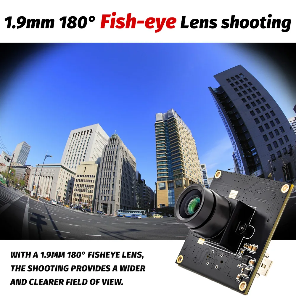 USB3.0 Global Shutter 2.3MP 120FPS Camera Module High Frame Rate Webcam With No