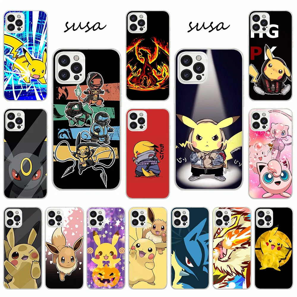 Custodia Morbida Per Infinix Gt 10 Hot 12I 30 30I Nfc Note 12 30 Zero 20 30 Vip Pro Lk-17 Dark Pokemon