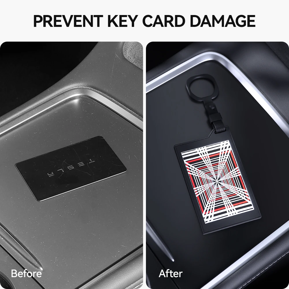 Car Smart Remote Key Card Cover Case Key Bag Shell Holder For Tesla ALL Model 3