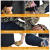 Outdoor Hiking Shirts Camo Combat T-Shirt Hooded Men Tactical Shirt Airsoft Paintball Training Hunting Clothes Wear-resisting 4