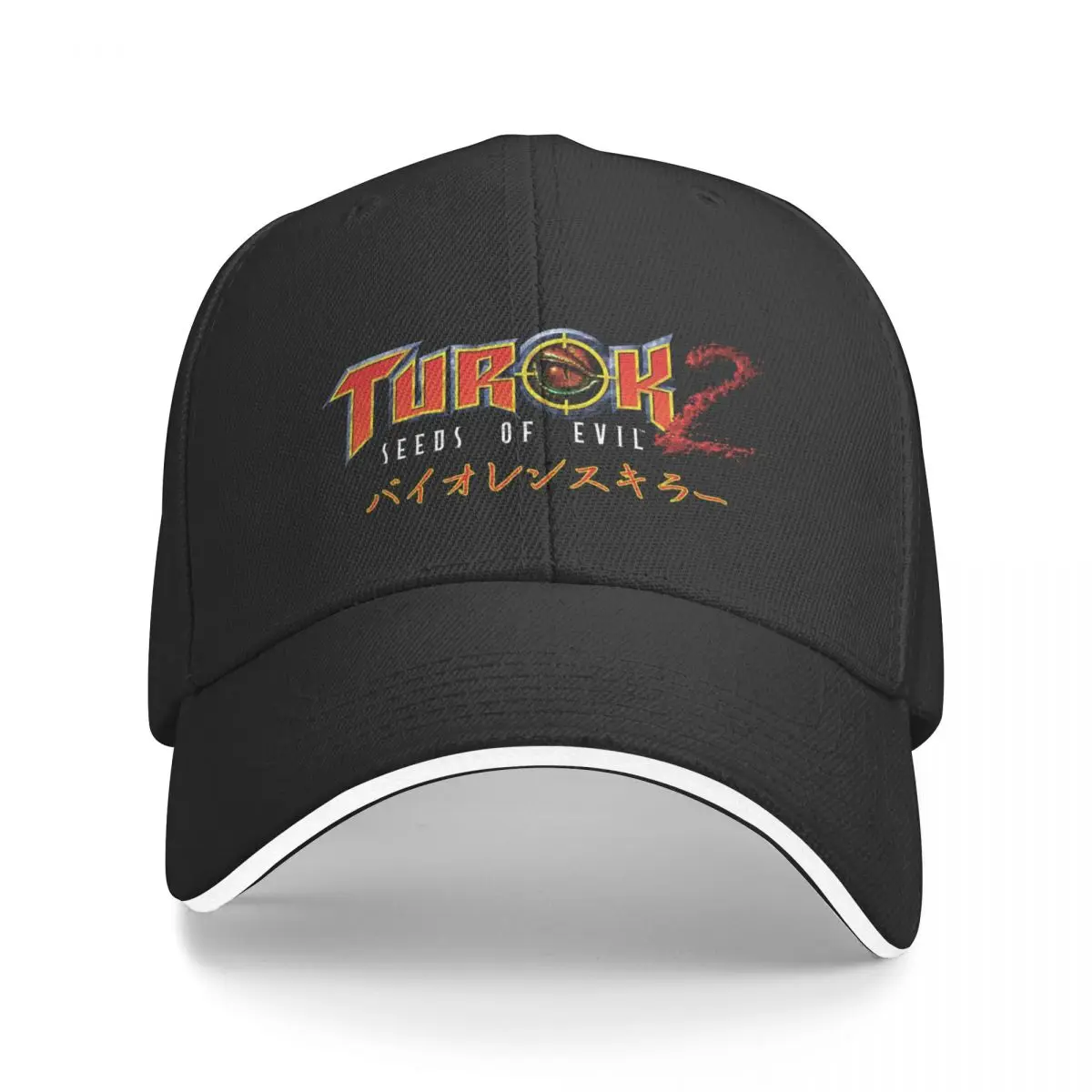 

Turok 2 Seeds Of Evil Japanese Text Baseball Cap Hood Sun Cap Women's Beach Men's