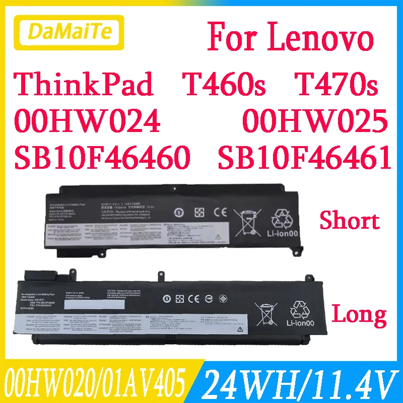 Lenovo-bateria do Portátil Thinkpad Thinkpad T460s T470s 01av406 01av405 01av407 00hw023 00hw024 00hw025 00hw038