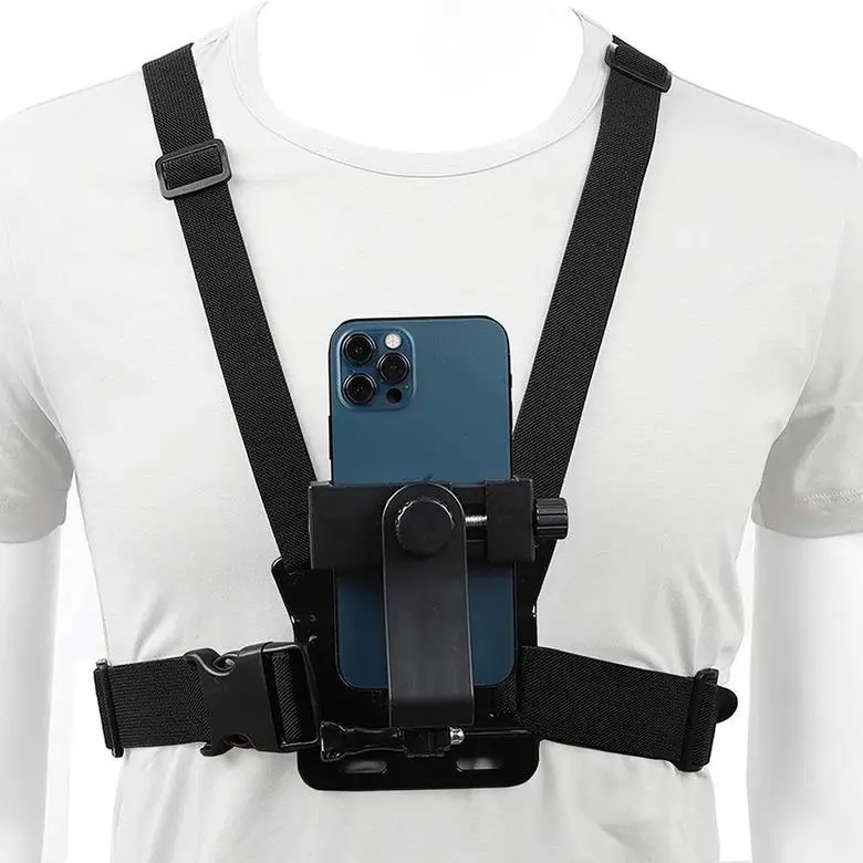 Mobile-Phone-Chest-Strap-Mounting-Holder-First-angle-Video-Bracket ...