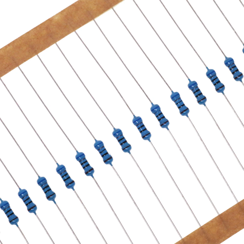 30 Kinds 1% 1/4W Metal Film Resistor Assorted Kit 30 Values each value 20pcs total 600pcs (10R-1M)