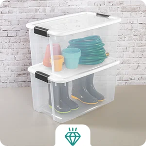 stackable storage bins