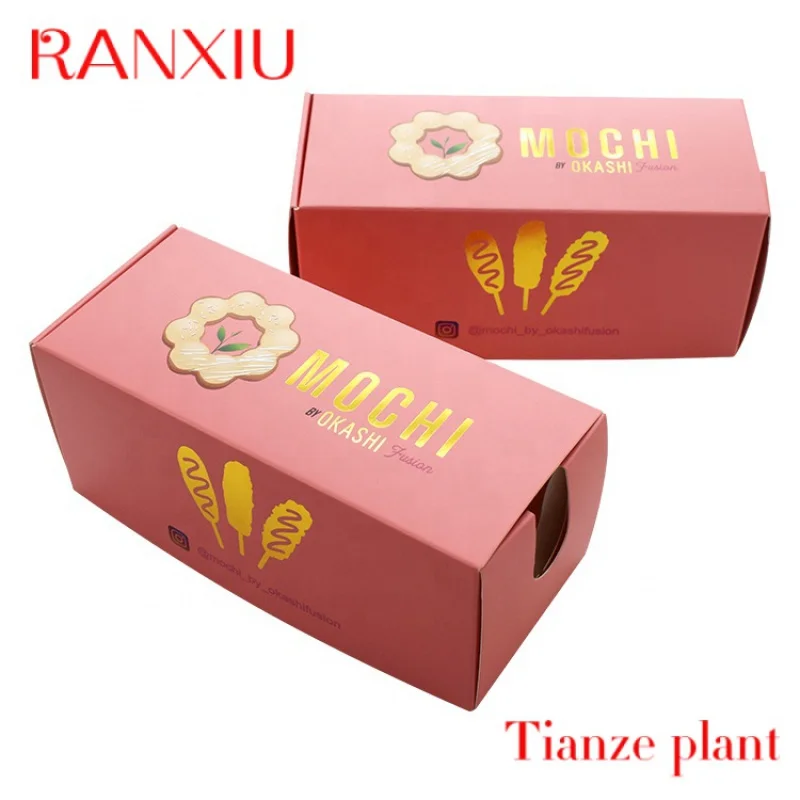 Custom Factory Custom Printed Biodegradable Paper Corn Dog Box with Logo Hot Dog Packaging Fast Food Take Away Korean 1 Days custom customized logos print biodegradable packaging plastic shopping bag with t shirt handle