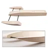 RC Speed Boat Wooden Sponson Outrigger Shrimp Speed Boat Model Kits Radio Remote Control Speedboat,Simple Kit 4