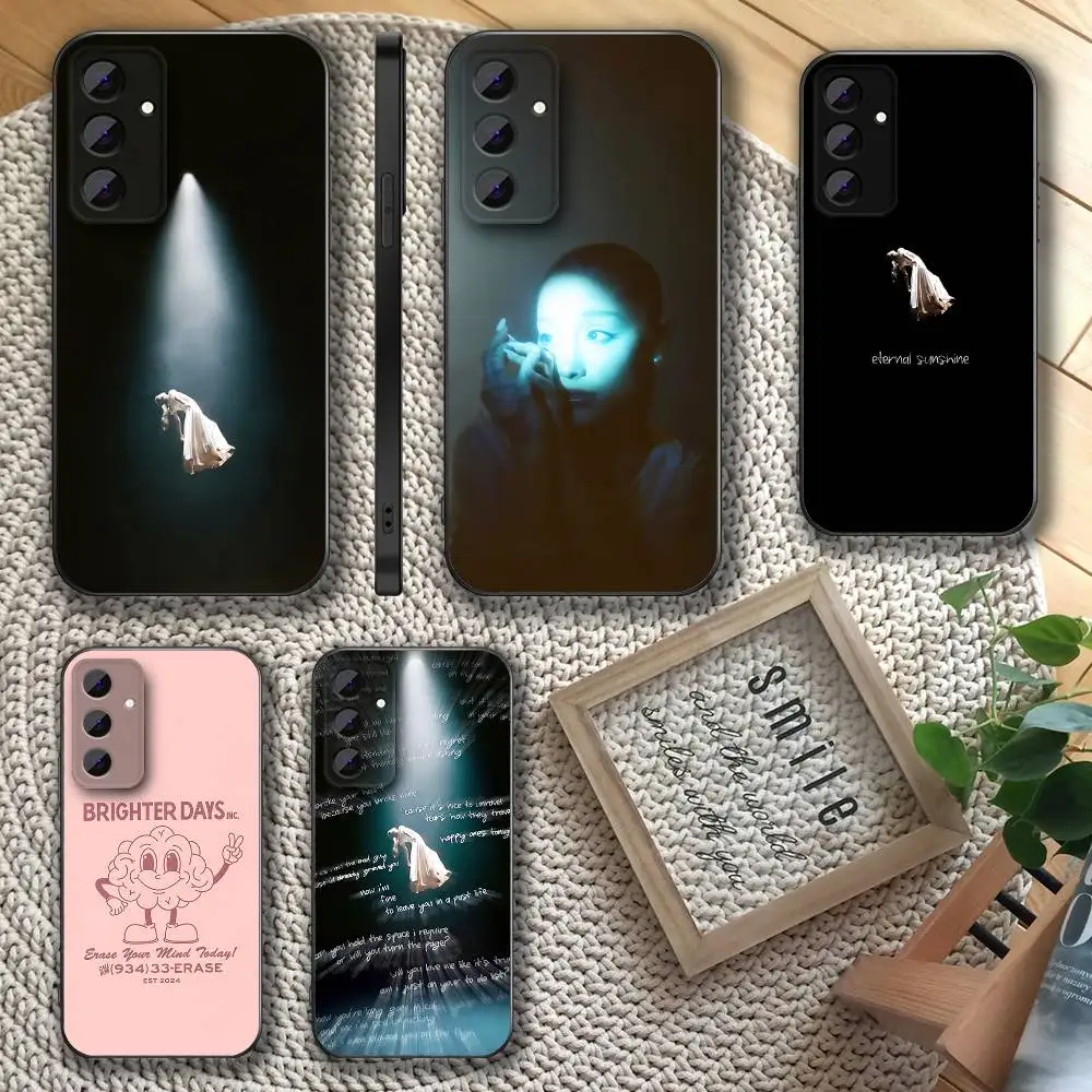 Brighter Days Ahead: Ariana Soft Black Phone Case