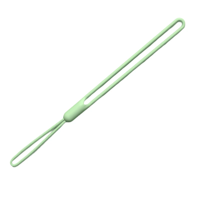Universal Silicone Wrist Strap Lanyard for Secure Grip and Versatile Use