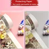 Premium Acid-Free Artist Tape - 3pcs Medium Adhesion Paper Masking Tape in 0.6", 0.78", 1.18" Widths x 394" Length 4