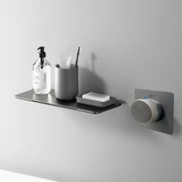 ก๊อกน้ำตกแบบฝังในอ่างอาบน้ำ KALOP โครงสร้างทองแดงแท้ สีเทาแบบปืน พร้อมก๊อกน้ำด้านข้างแบบฝังในผนังสำหรับอ่างอาบน้ำ 3