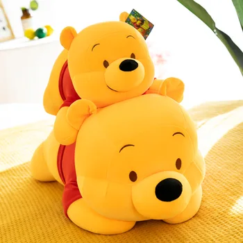 Winnie The Pooh Pillow Disney Large Stuffed Toys Giant Plush Pooh Bear Doll Cute Plushies Room Decor Children Birthday Gift