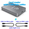 USB 3.2 Gen2 10GBPS Data Transfer CFexpress Type A/B XQD SD High Speed Card Reader for Laptop Cameras Sony Lexar Nikon Canon San 5