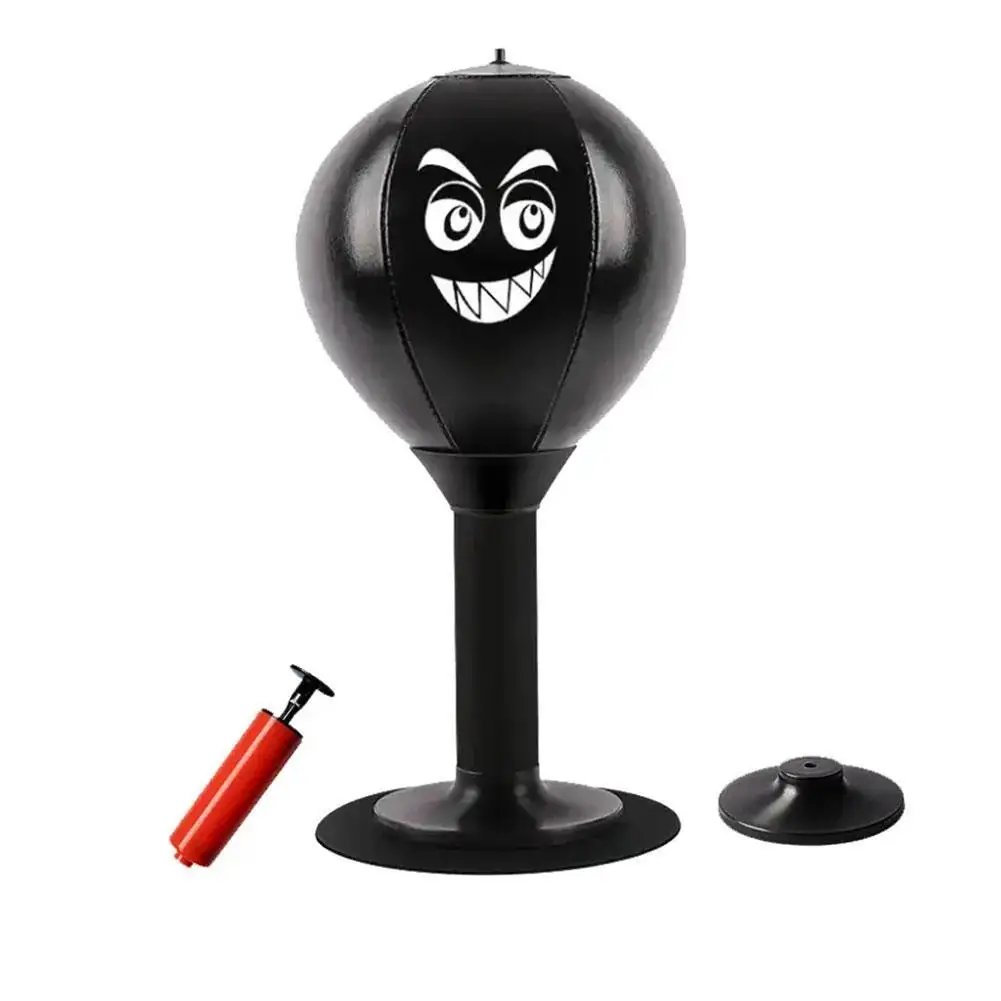 Desktop Boxing Speed Ball Punching Bag Stress Buster With Cup Punch Cup Table Desk Boxing Suction Reduce Ball Tension Sucti X6z9