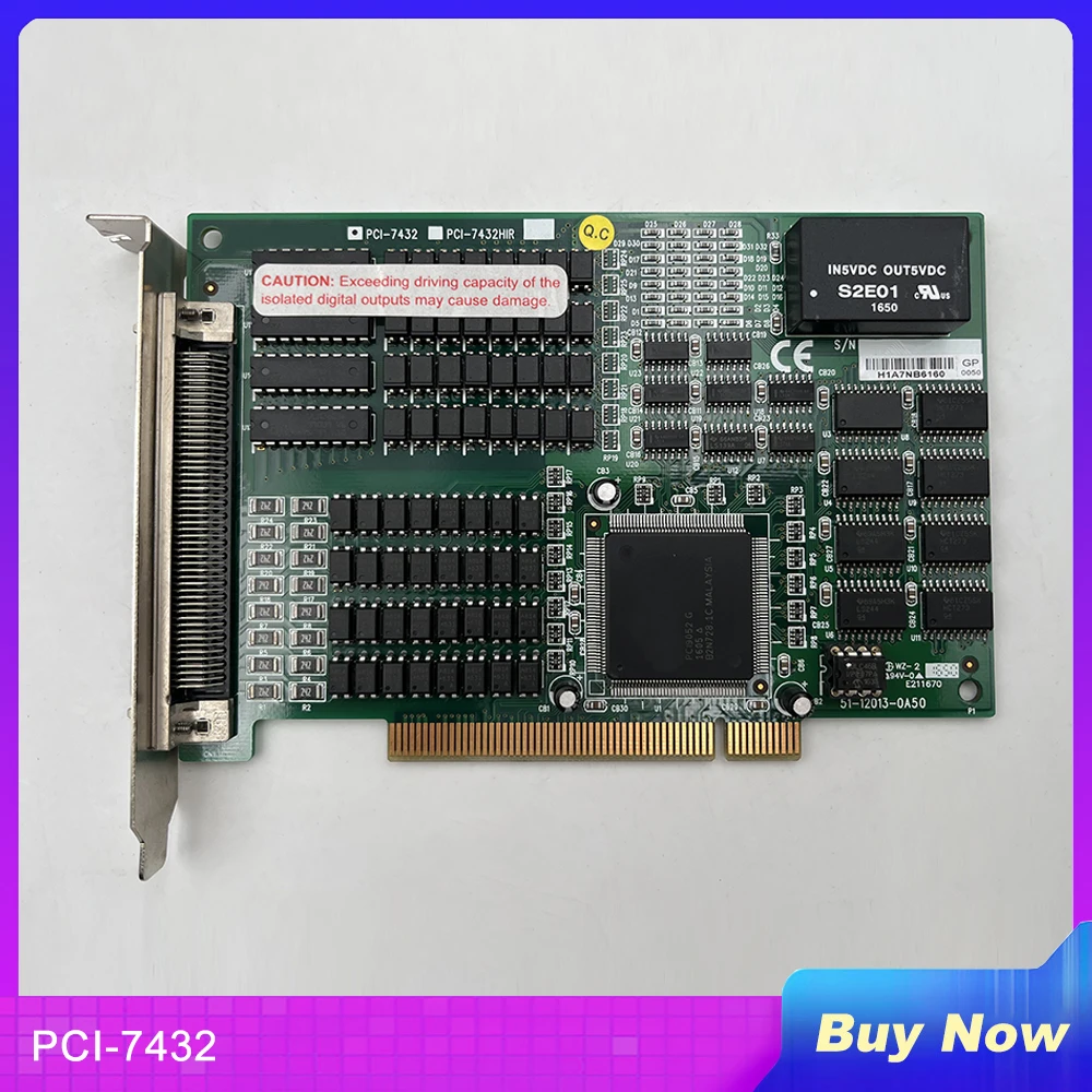 PCI 7432 For ADLINK 64 Channel Isolated High Speed Digital IO Card ...