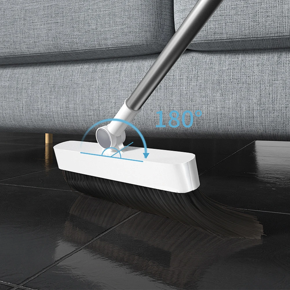 Detachable Dustpan Set Practical Broom Home Pet Hair Grabber Sweeping Cleaning Tools